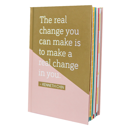 Chinspirations Vol1: The Real Change You Can Make Is To Make A Change In You